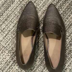 27 EDIT Textured Brown Loafers